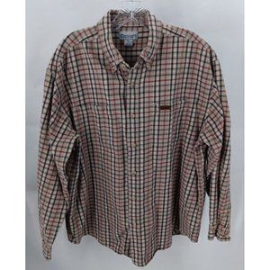 Carhartt Men's Shirt Size: XL Long Sleeve Plaid